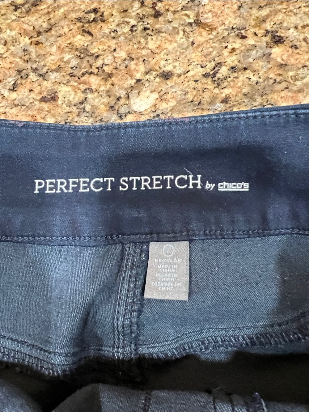 Chico's Perfect Stretch Dark Navy Leggings